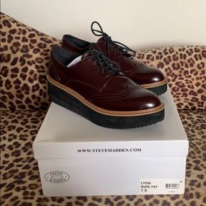 Steve Madden Lydia platform Oxfords